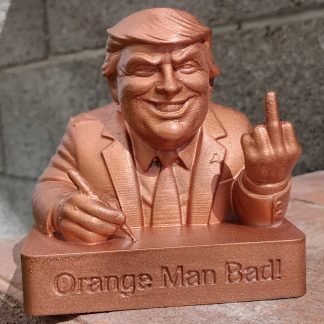 Orange Man Bad! Sculpture